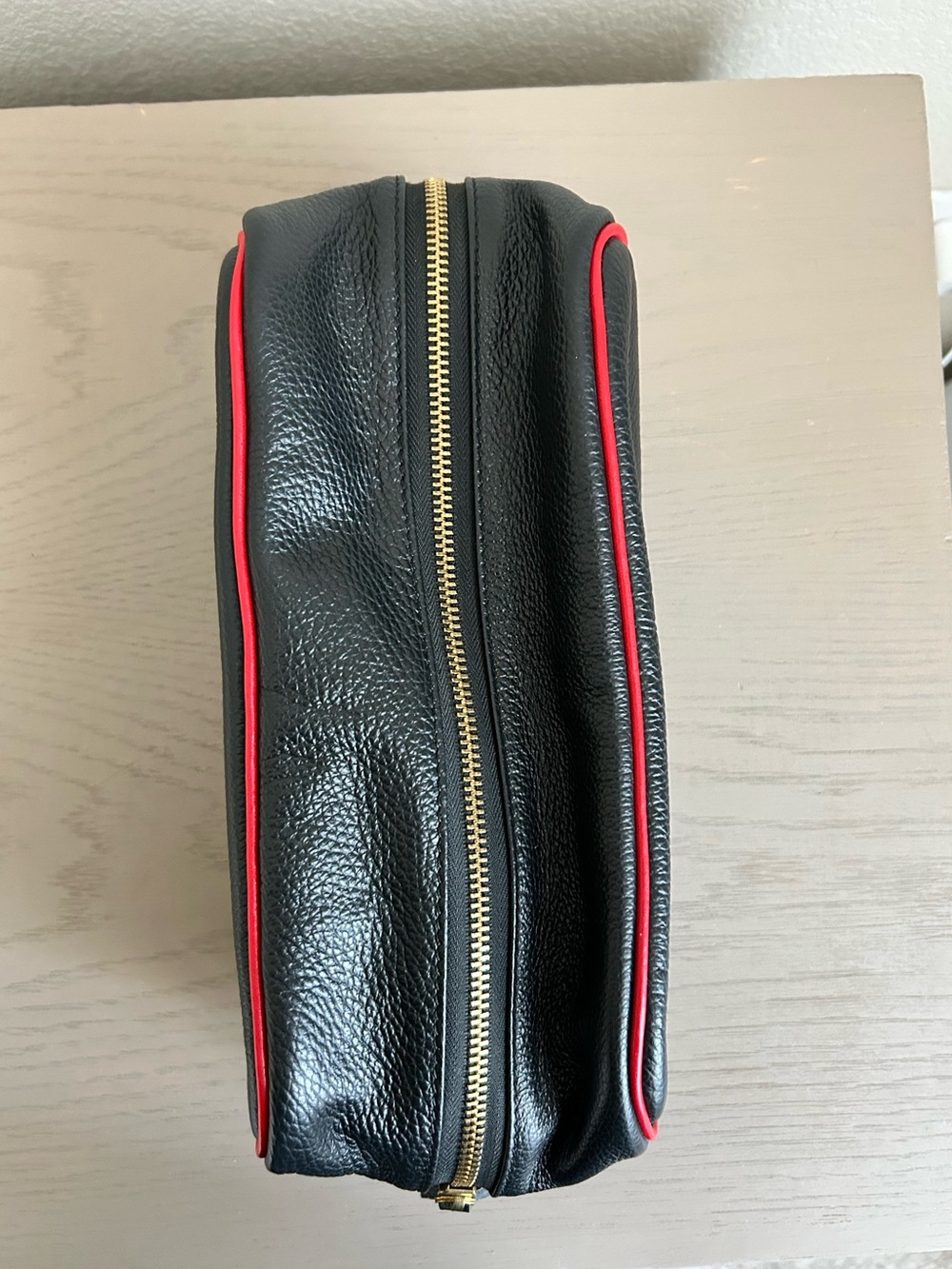 ANONIMO FIORENTINO ITALY LEATHER TOILETRY BAG - Picture 7 of 13